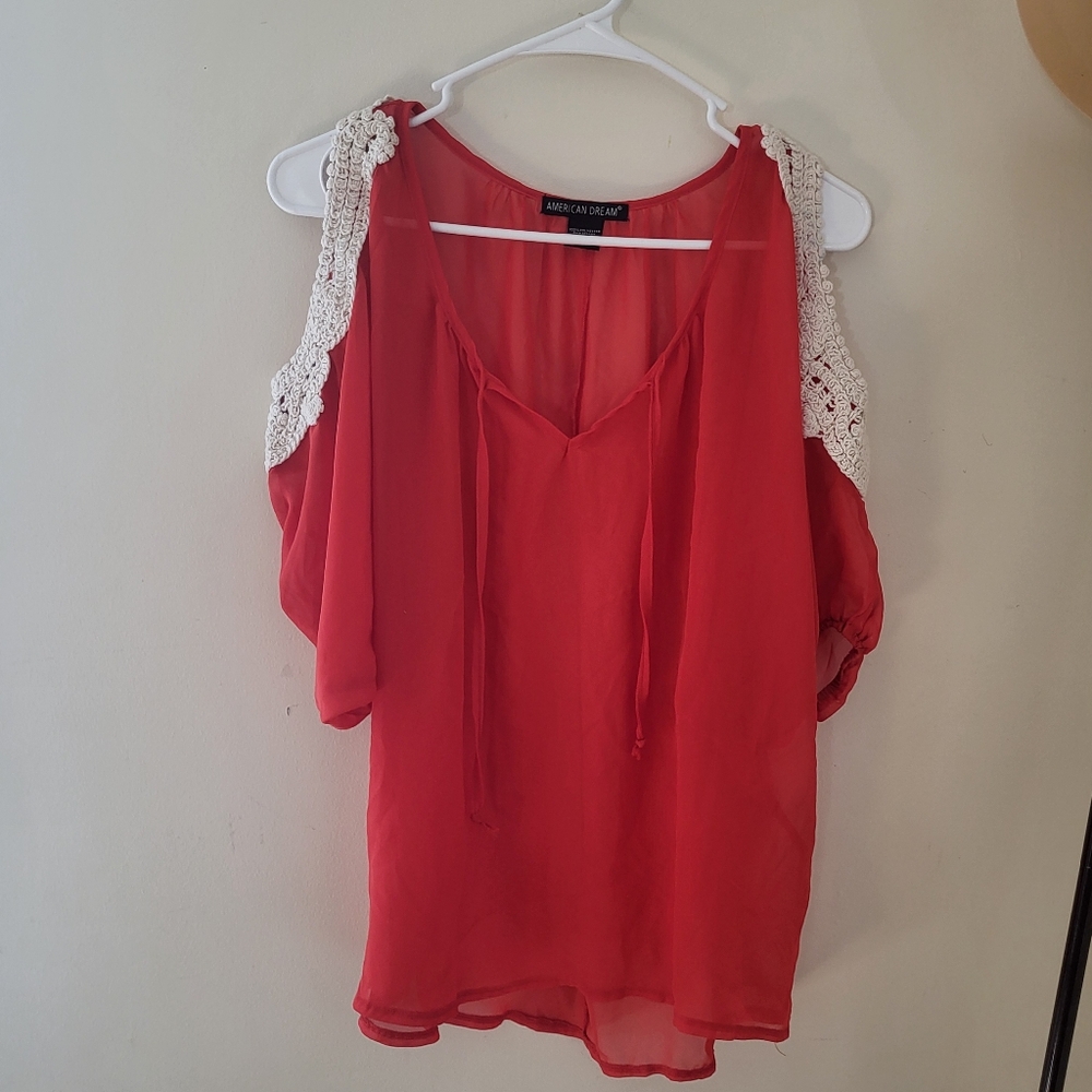 5/10$ American Dream Blouse Size S